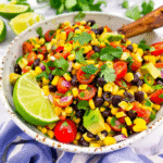 Top 5 Mexican Salads You Need to Try 6 Mexican salad with corn, beans, avocado and cilantro