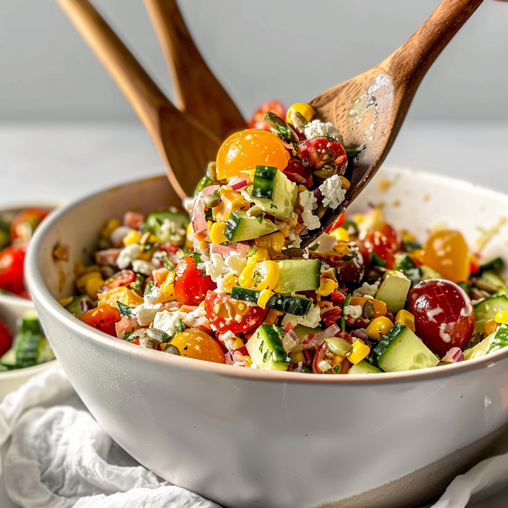 Summer Salad – A Colorful, Flavor-Packed Recipe Straight From My Texas Kitchen 9 Homemade vinaigrette for summer salad