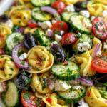 Easy Greek Tortellini Pasta Salad – A Bold Twist on Summer Flavor 7 Homemade Greek dressing for tortellini salad